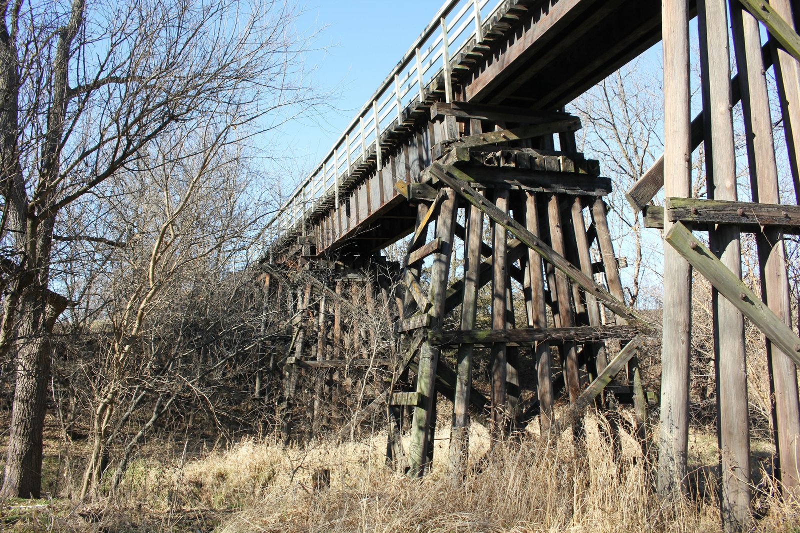Looking north (railroad west)